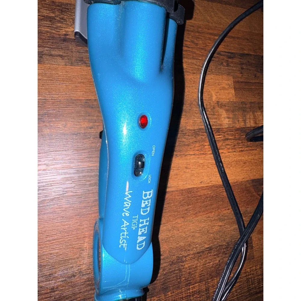Bed Head TIGI Wave Artist‎ Deep Waver Ceramic Hair Styling Tool Blue BH313